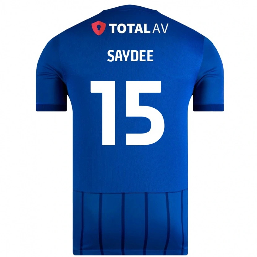 DanxenキッズChristian Saydee#15青ホームシャツ2024/25ジャージーユニフォーム