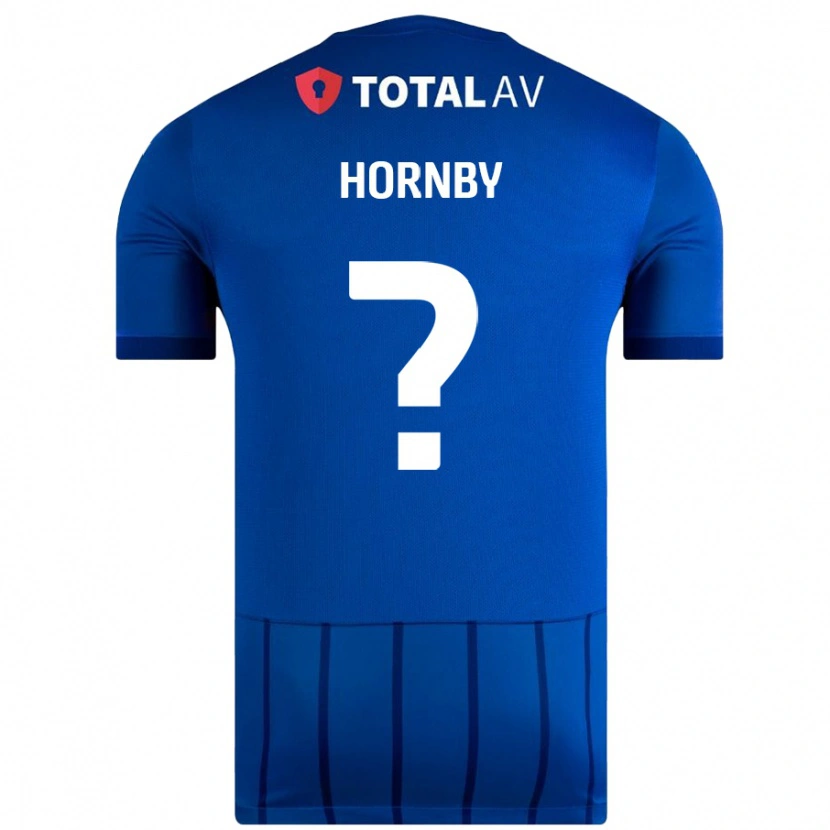 DanxenキッズMegan Hornby#0青ホームシャツ2024/25ジャージーユニフォーム
