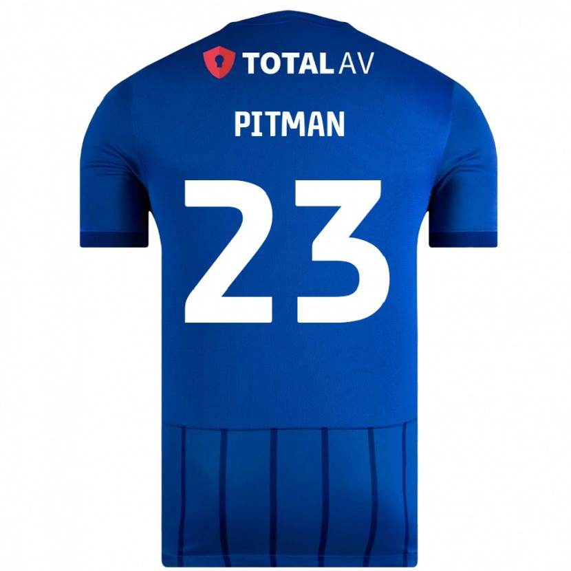 DanxenキッズEmily Pitman#23青ホームシャツ2024/25ジャージーユニフォーム