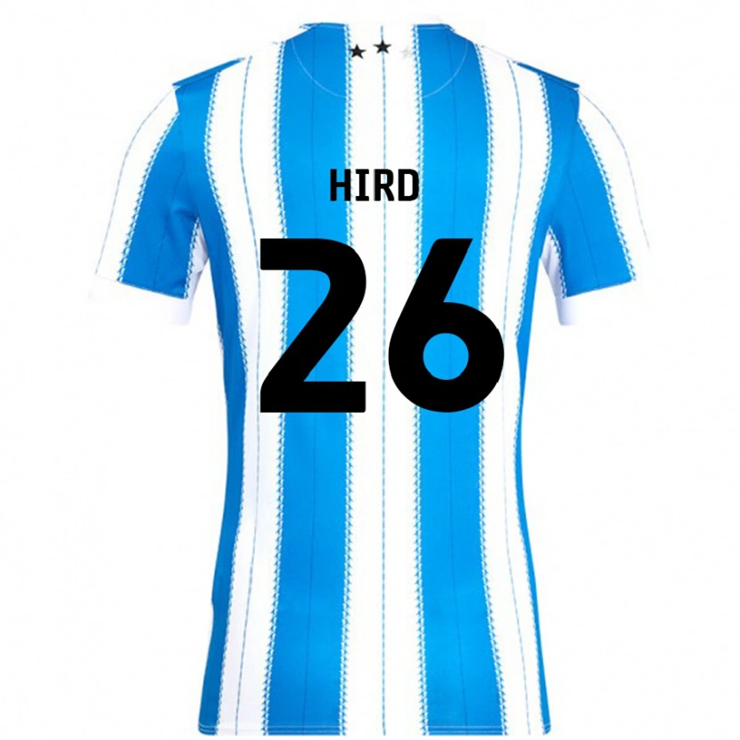 DanxenキッズKayley Hird#26ブルーホワイトホームシャツ2024/25ジャージーユニフォーム