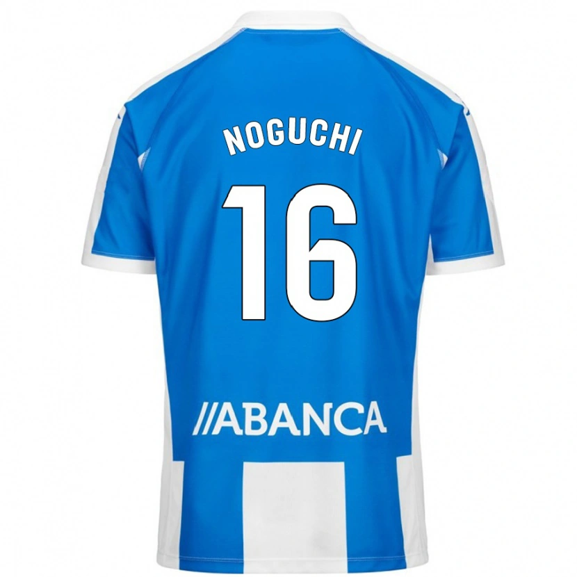 Danxenキッズ野口彩佳#16ブルーホワイトホームシャツ2024/25ジャージーユニフォーム