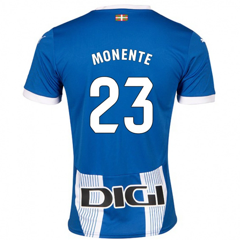DanxenキッズLeyre Monente#23青ホームシャツ2024/25ジャージーユニフォーム