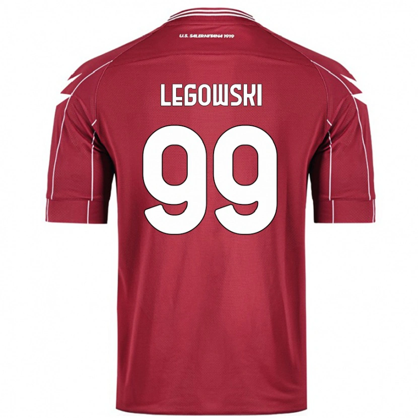 Danxenキッズマテウシュ・ウェンゴフスキ#99ブルゴーニュホームシャツ2024/25ジャージーユニフォーム