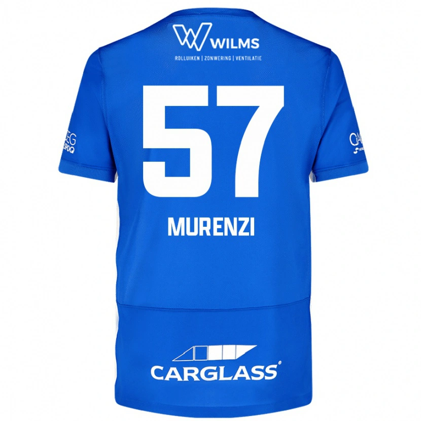 DanxenキッズAaron Murenzi#57青ホームシャツ2024/25ジャージーユニフォーム