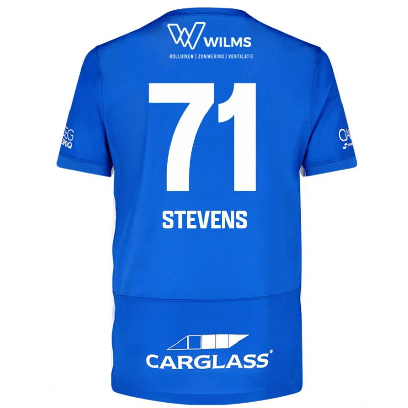 DanxenキッズBrent Stevens#71青ホームシャツ2024/25ジャージーユニフォーム