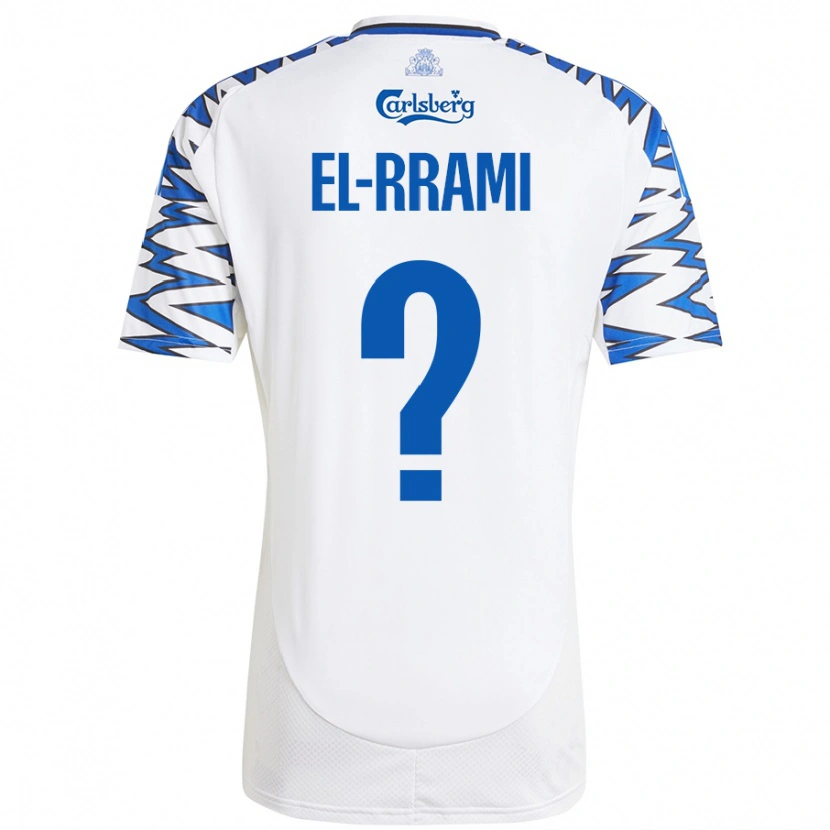 DanxenキッズJamil El-Rrami#0白 空 青ホームシャツ2024/25ジャージーユニフォーム