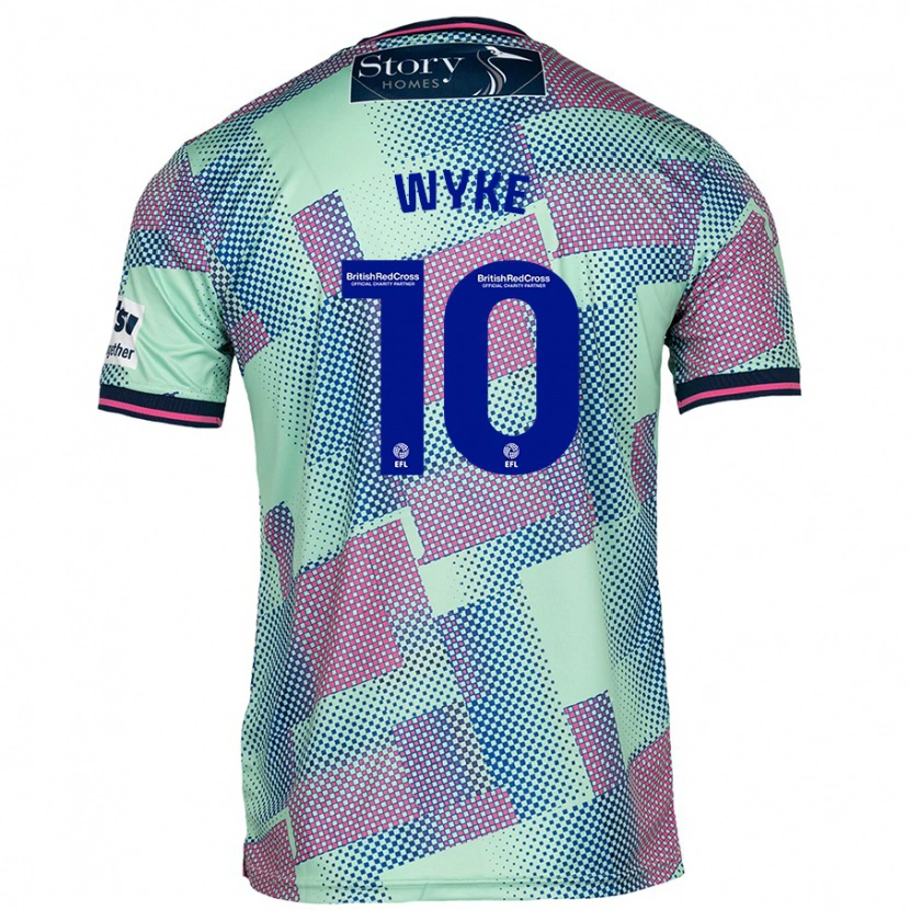 Danxenキッズチャーリー・ワイク#10緑アウェイシャツ2024/25ジャージーユニフォーム