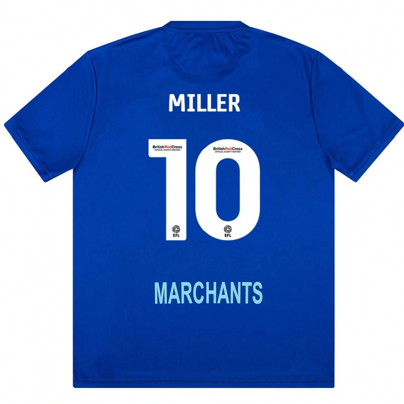 DanxenキッズGeorge Miller#10緑アウェイシャツ2024/25ジャージーユニフォーム