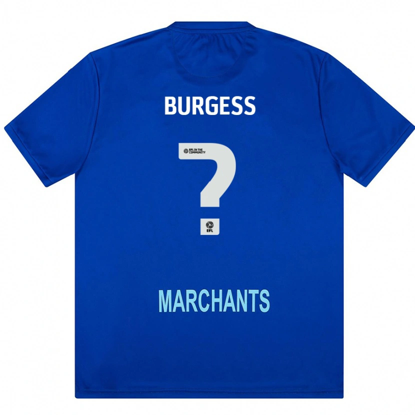 DanxenキッズBradley Burgess#0緑アウェイシャツ2024/25ジャージーユニフォーム