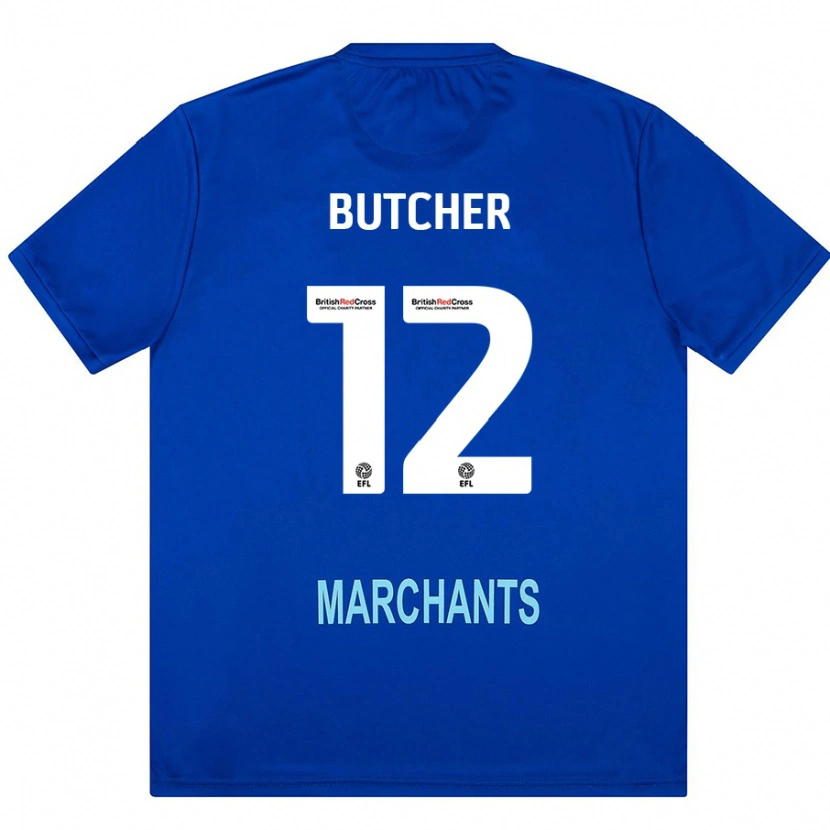 DanxenキッズHenna Butcher#12緑アウェイシャツ2024/25ジャージーユニフォーム