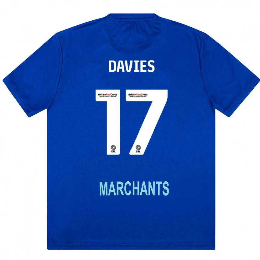 DanxenキッズAnnabel Davies#17緑アウェイシャツ2024/25ジャージーユニフォーム