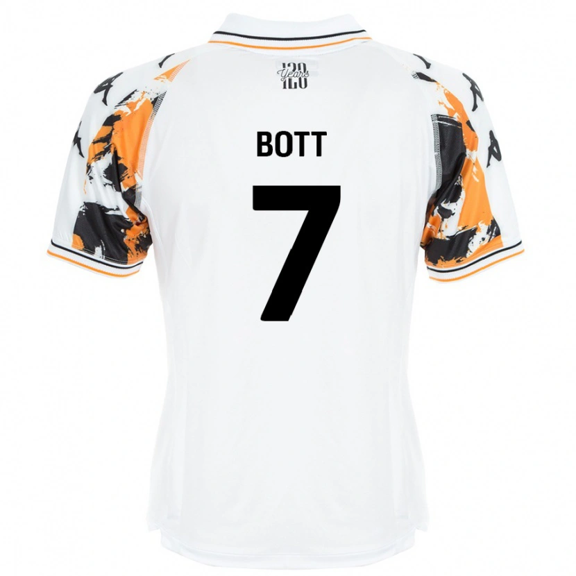 DanxenキッズLiberty Bott#7白アウェイシャツ2024/25ジャージーユニフォーム