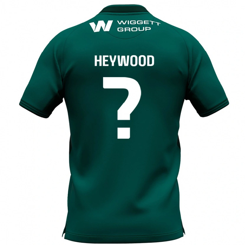 DanxenキッズKavalli Heywood#0緑アウェイシャツ2024/25ジャージーユニフォーム