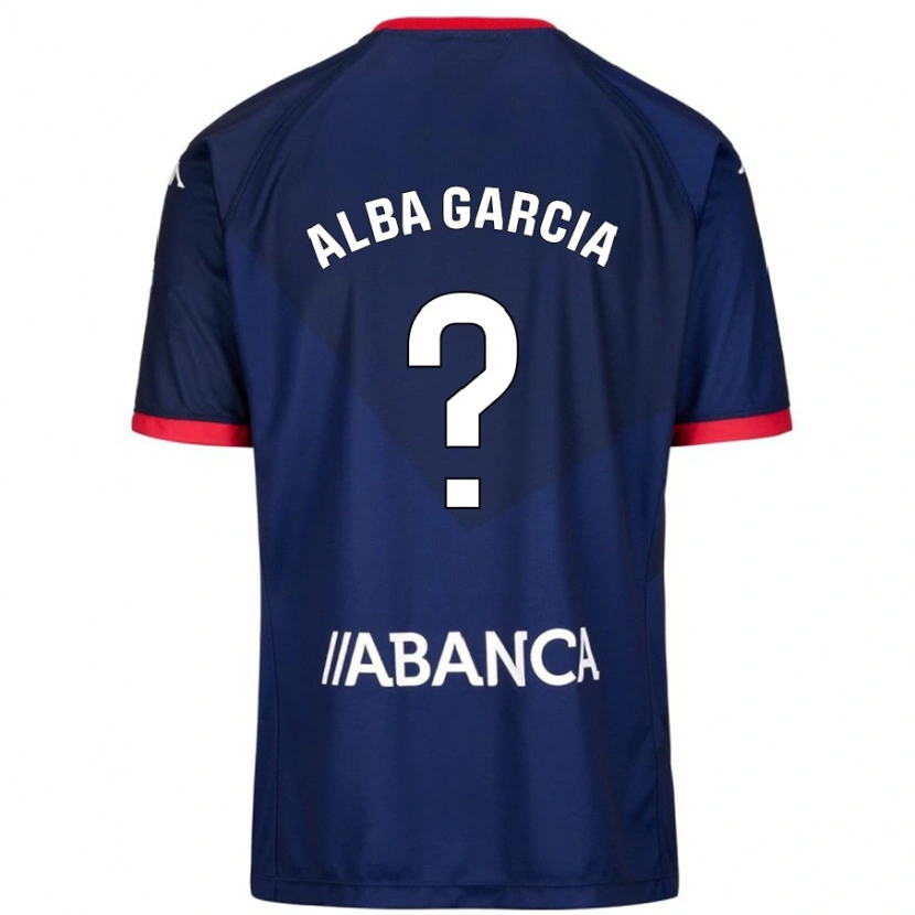 Danxenキッズルシア・アルバ・ガルシア#13ネイビーブルーアウェイシャツ2024/25ジャージーユニフォーム