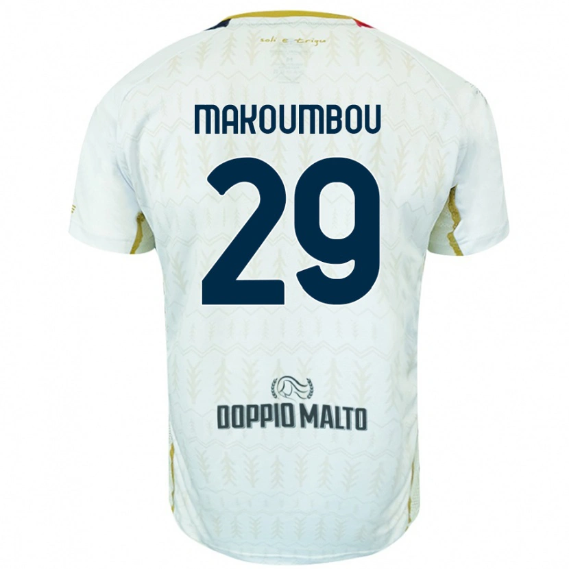 Danxenキッズアントワーヌ・マックムブー#29白アウェイシャツ2024/25ジャージーユニフォーム