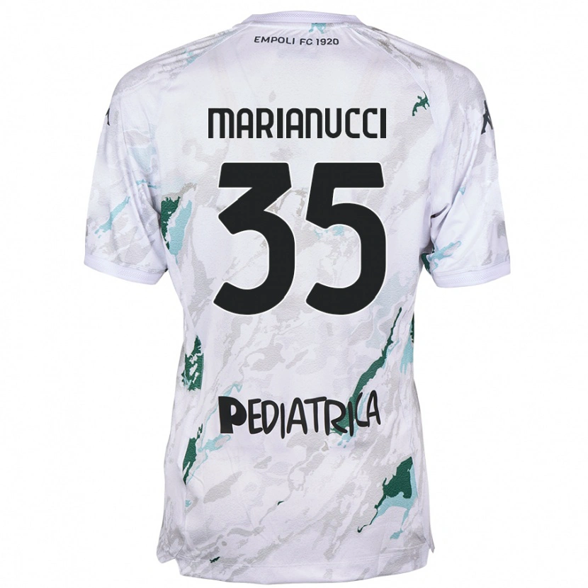 DanxenキッズLuca Marianucci#35グレーアウェイシャツ2024/25ジャージーユニフォーム