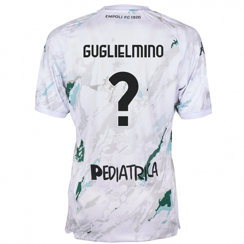 DanxenキッズFederico Guglielmino#0グレーアウェイシャツ2024/25ジャージーユニフォーム