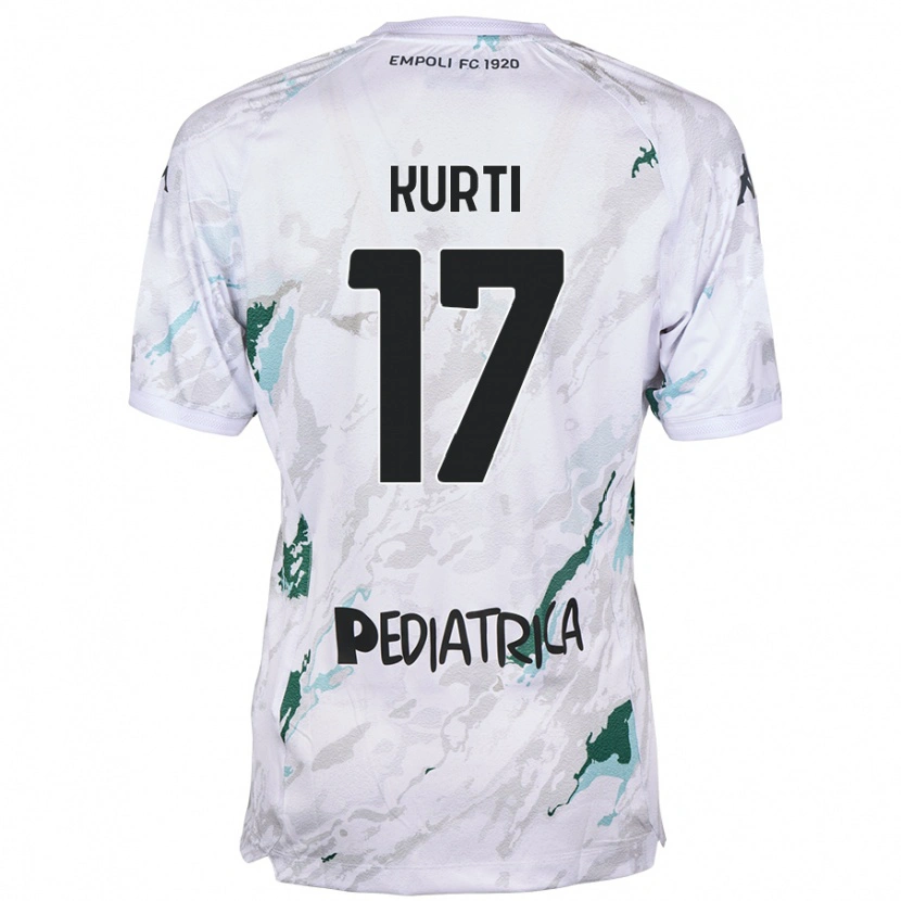 DanxenキッズAdi Kurti#17グレーアウェイシャツ2024/25ジャージーユニフォーム