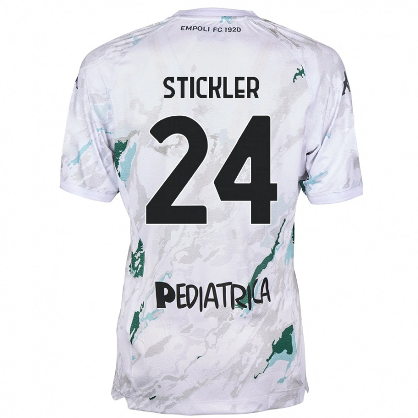 DanxenキッズMateo Stickler#24グレーアウェイシャツ2024/25ジャージーユニフォーム