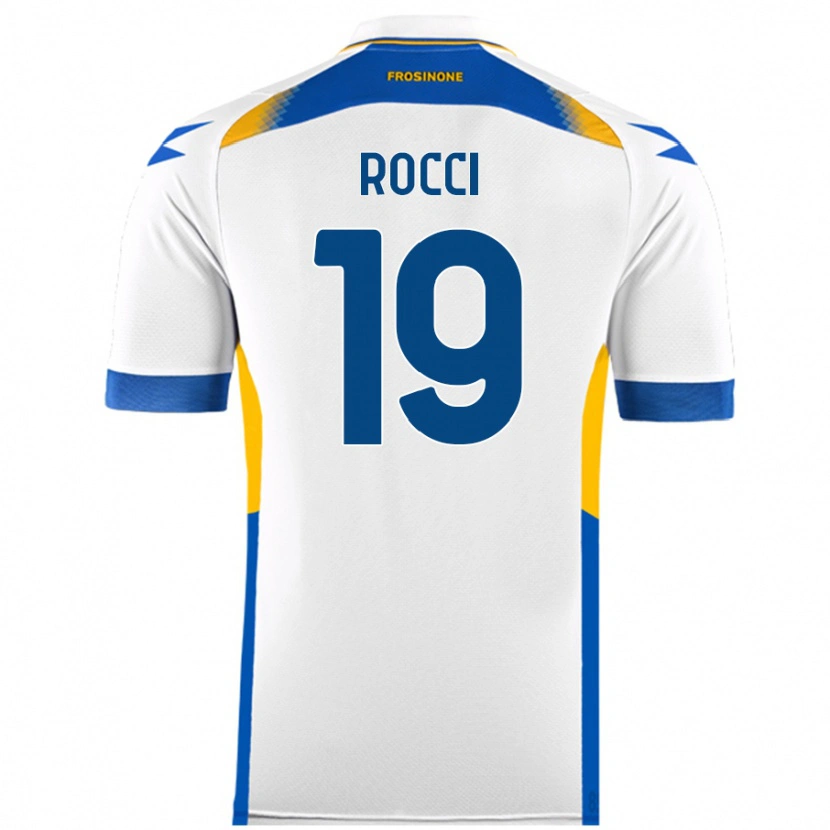 DanxenキッズValerio Rocci#19白アウェイシャツ2024/25ジャージーユニフォーム