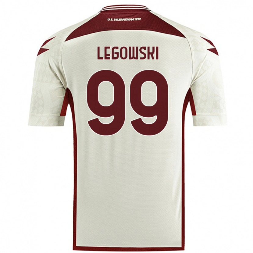 Danxenキッズマテウシュ・ウェンゴフスキ#99クリームカラーアウェイシャツ2024/25ジャージーユニフォーム