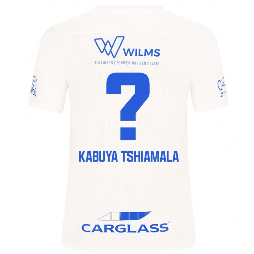 DanxenキッズLino Kabuya Tshiamala#0白アウェイシャツ2024/25ジャージーユニフォーム