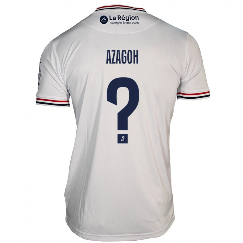 DanxenキッズYanis Azagoh#0白アウェイシャツ2024/25ジャージーユニフォーム