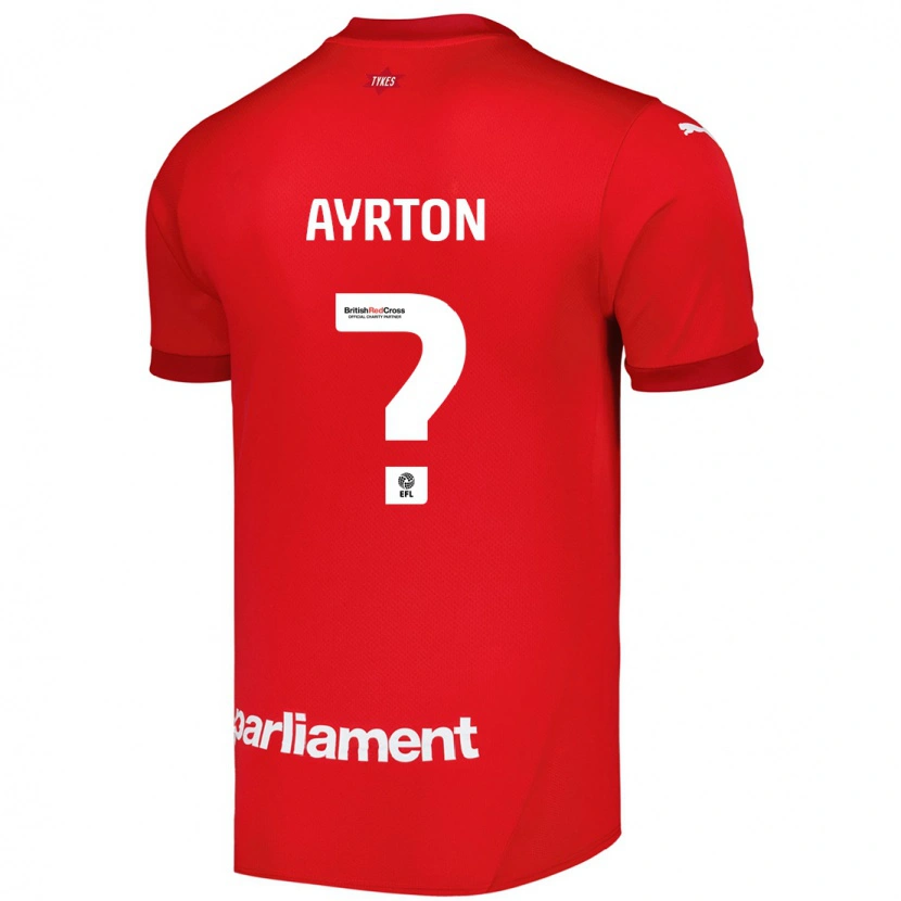 DanxenメンズBethany Ayrton#0赤ホームシャツ2024/25ジャージーユニフォーム