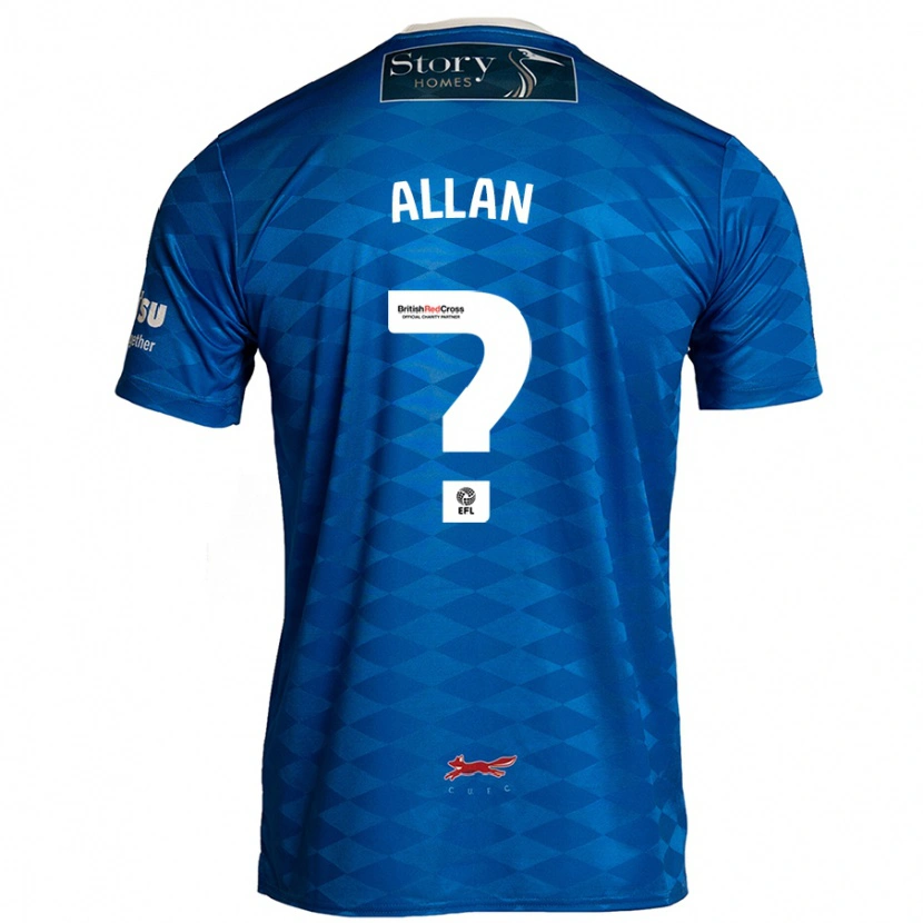DanxenメンズJake Allan#0青ホームシャツ2024/25ジャージーユニフォーム