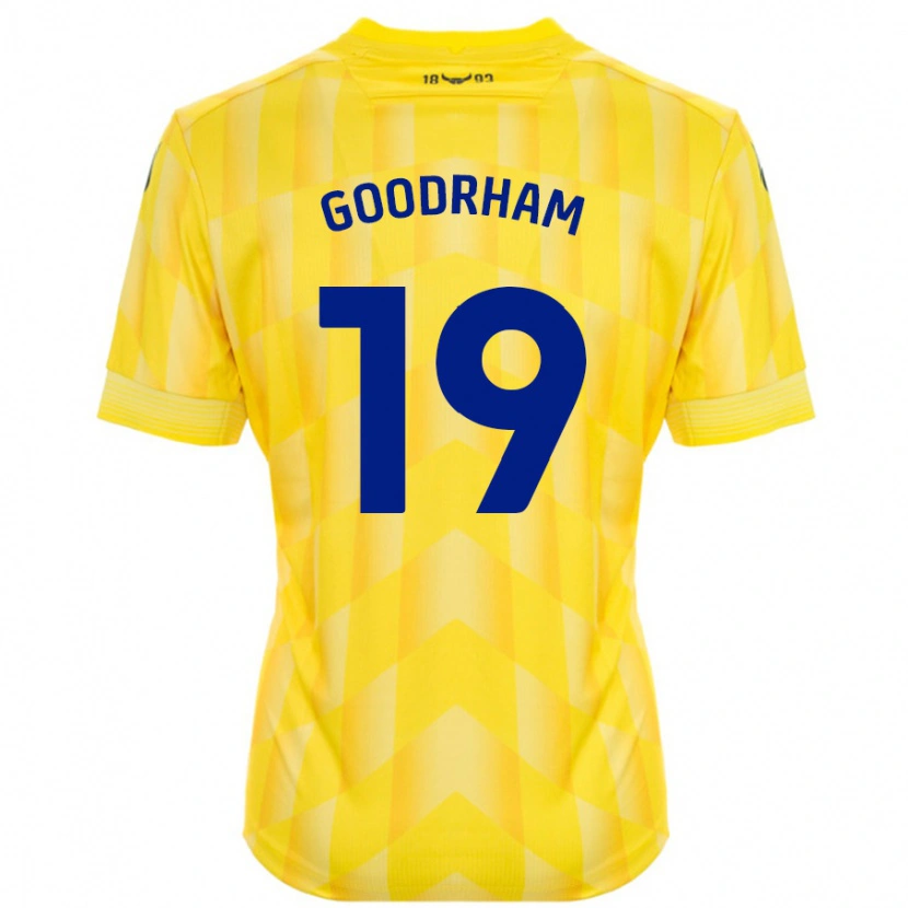 DanxenメンズTyler Goodrham#19黄ホームシャツ2024/25ジャージーユニフォーム