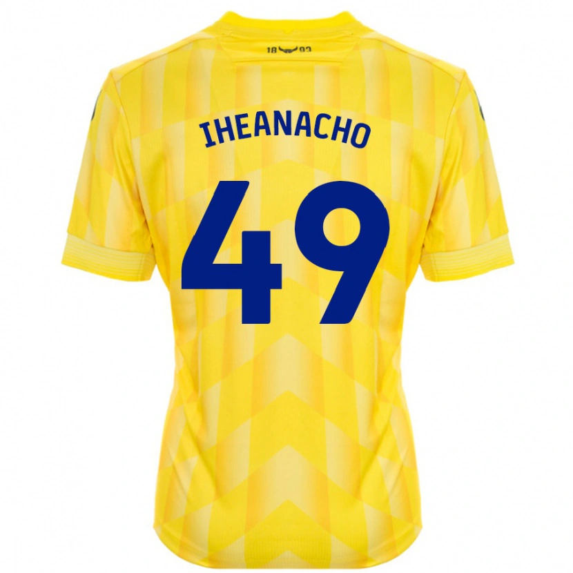 Danxenメンズジョッシュ・イヘアナチョ#49黄ホームシャツ2024/25ジャージーユニフォーム