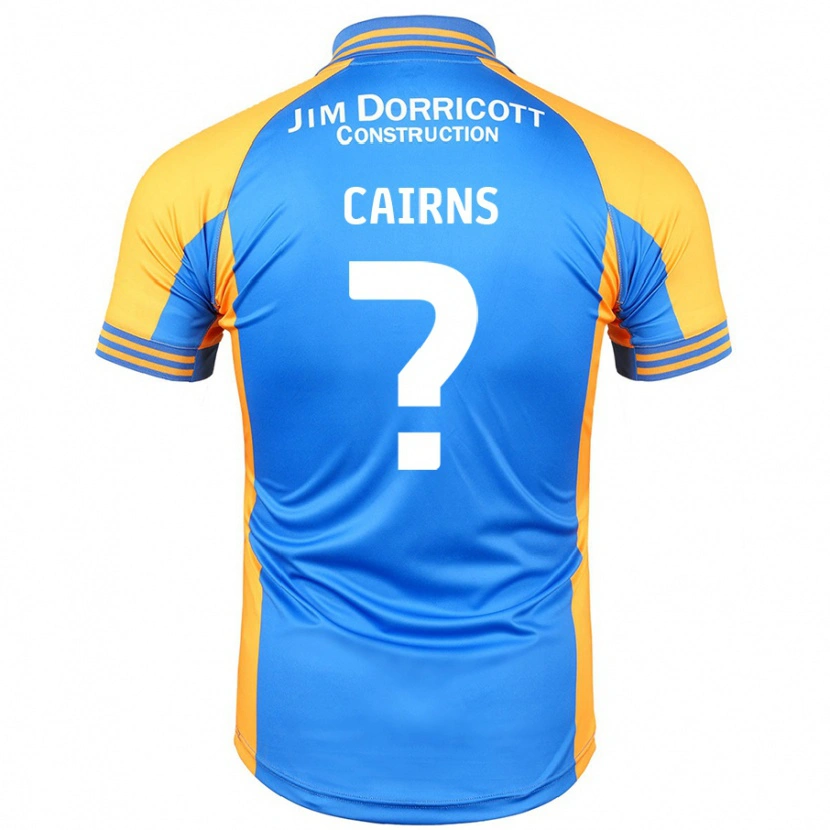 DanxenメンズKarsten Cairns#0ブルーアンバーホームシャツ2024/25ジャージーユニフォーム