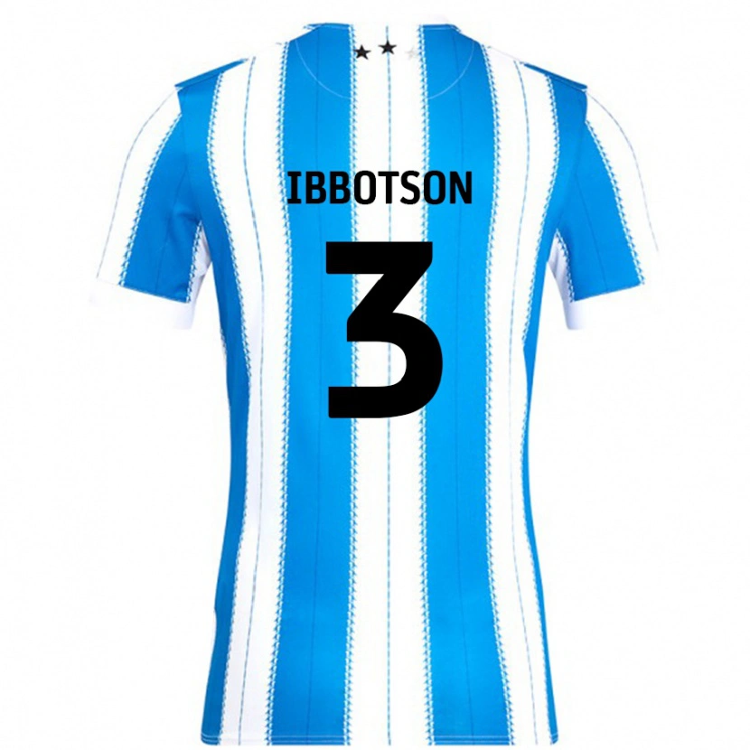 DanxenメンズBeth Ibbotson#3ブルーホワイトホームシャツ2024/25ジャージーユニフォーム
