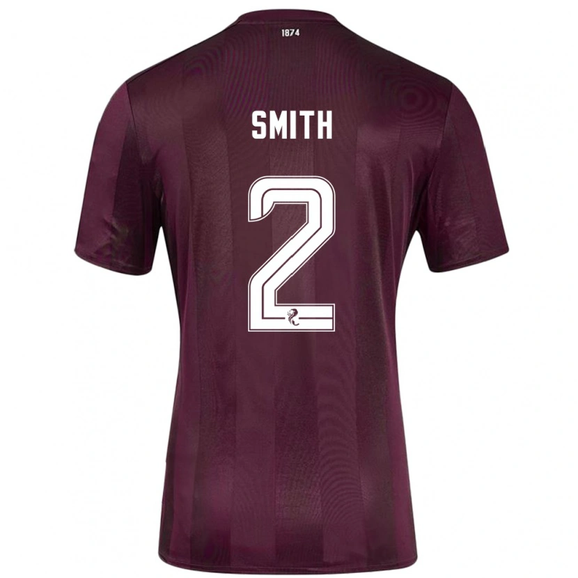 DanxenメンズLucas Smith#2ブルゴーニュホームシャツ2024/25ジャージーユニフォーム
