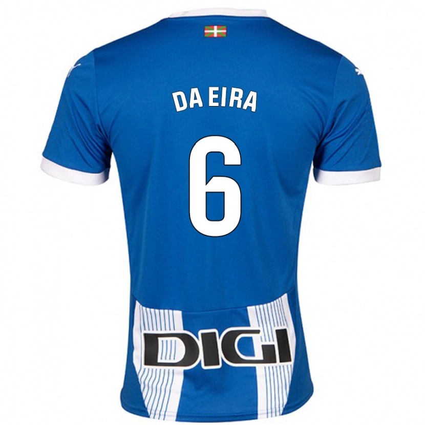 DanxenメンズStefanie Da Eira#6青ホームシャツ2024/25ジャージーユニフォーム