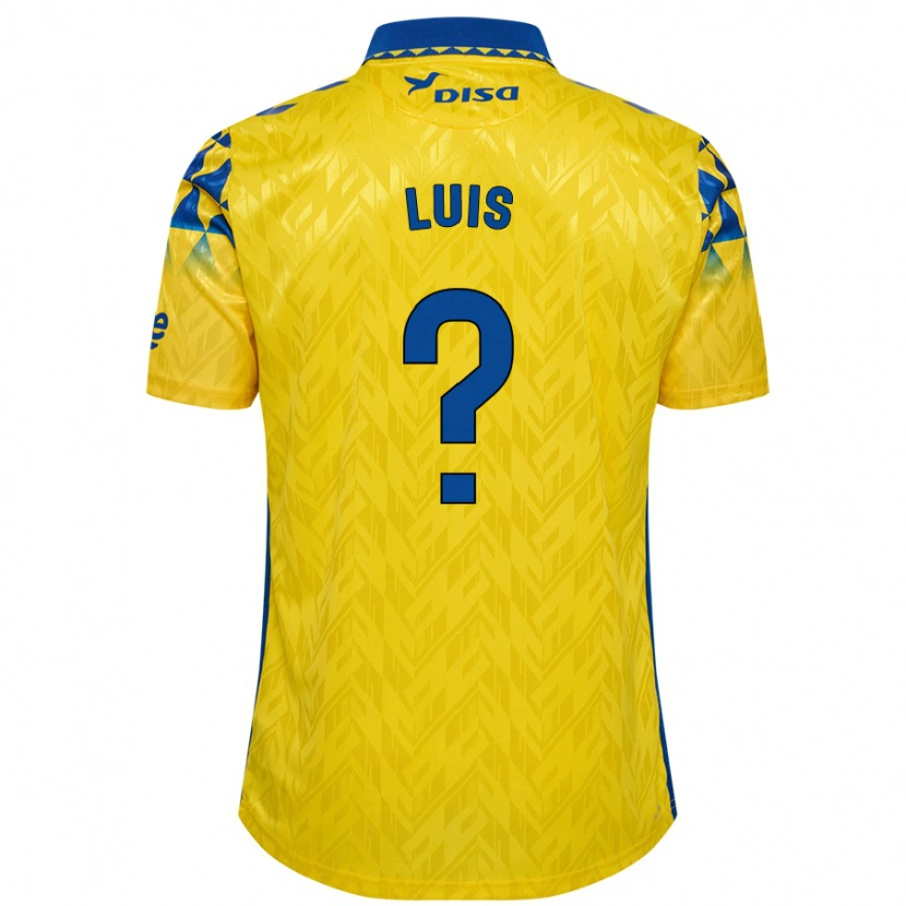 DanxenメンズRyan Luis#0黄 青ホームシャツ2024/25ジャージーユニフォーム
