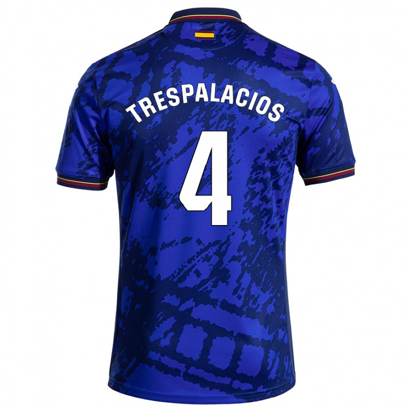 DanxenメンズAdrián Trespalacios#4濃い青ホームシャツ2024/25ジャージーユニフォーム