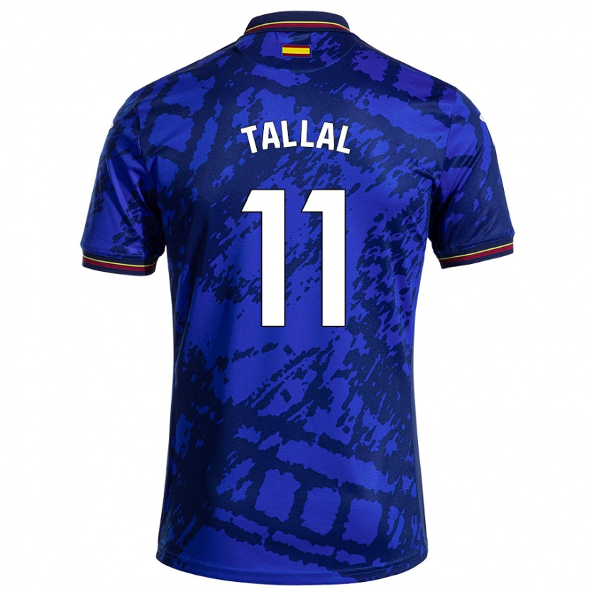 DanxenメンズYassin Tallal#11濃い青ホームシャツ2024/25ジャージーユニフォーム