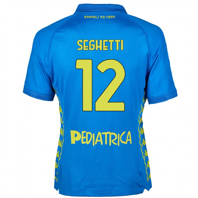 DanxenメンズJacopo Seghetti#12青ホームシャツ2024/25ジャージーユニフォーム
