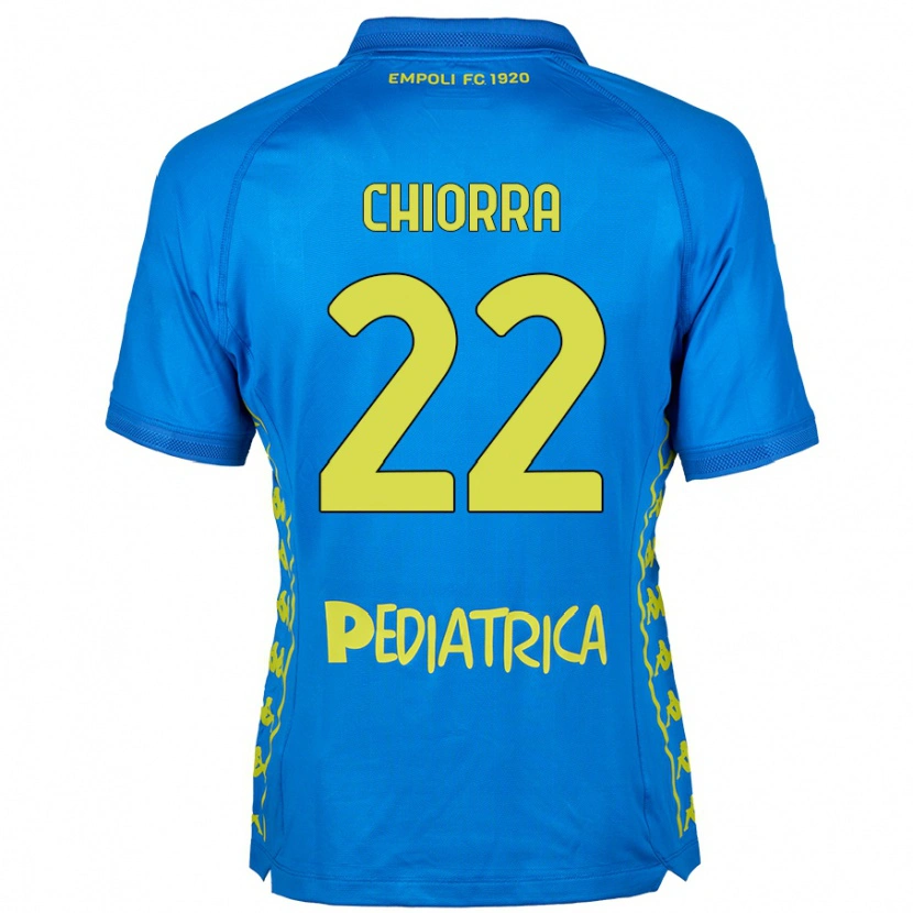 DanxenメンズNiccolò Chiorra#22青ホームシャツ2024/25ジャージーユニフォーム