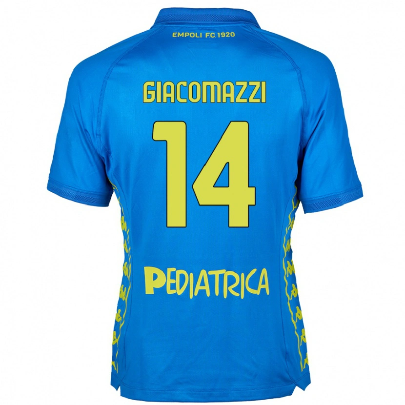 DanxenメンズSebastián Giacomazzi#14青ホームシャツ2024/25ジャージーユニフォーム