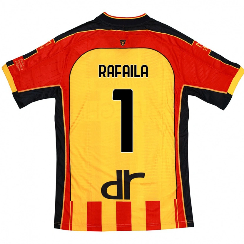 DanxenメンズVlad Răfăilă#1黄 赤ホームシャツ2024/25ジャージーユニフォーム