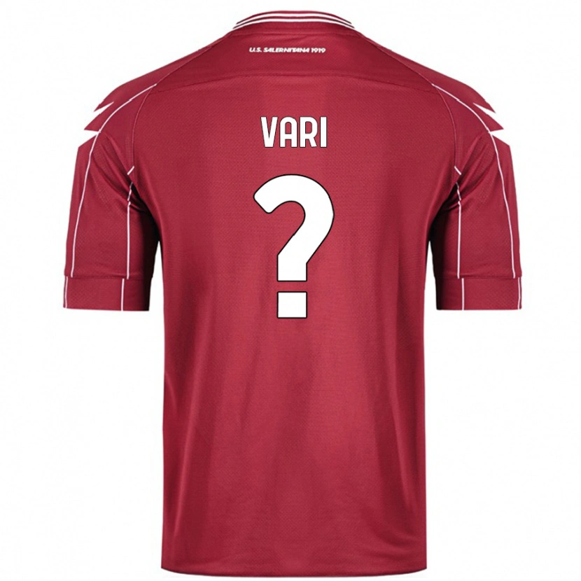 DanxenメンズFilippo Vari#0ブルゴーニュホームシャツ2024/25ジャージーユニフォーム