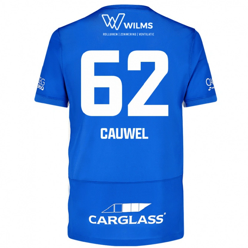 DanxenメンズMichiel Cauwel#62青ホームシャツ2024/25ジャージーユニフォーム
