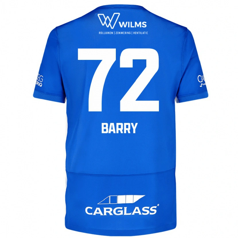 DanxenメンズAlpha Barry#72青ホームシャツ2024/25ジャージーユニフォーム