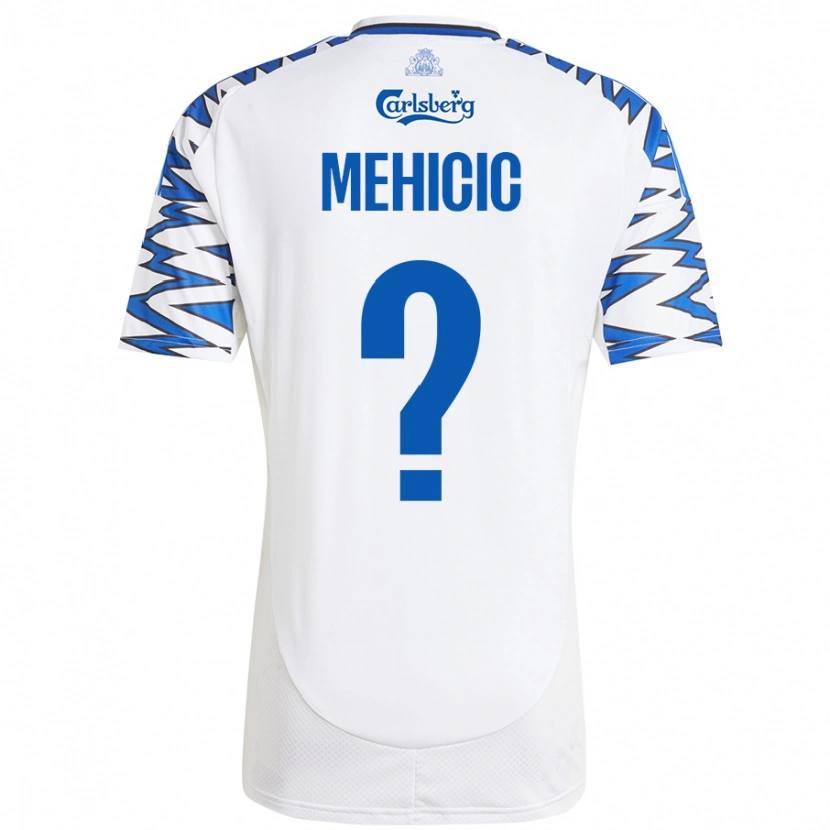 DanxenメンズElvin Mehicic#0白 空 青ホームシャツ2024/25ジャージーユニフォーム