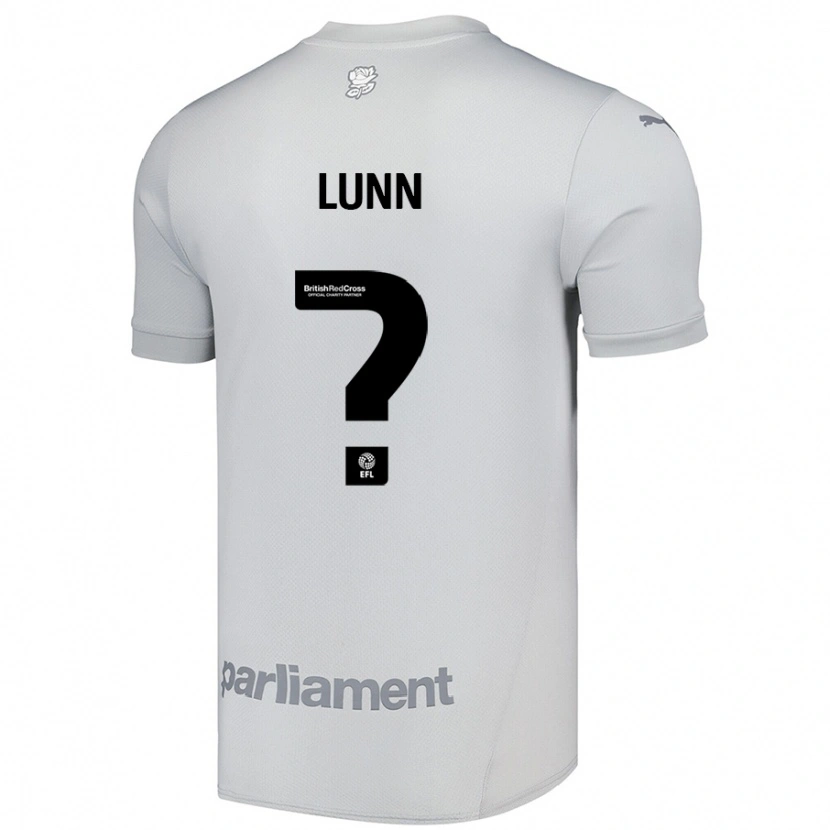 DanxenメンズMacy Lunn#0シルバーグレーアウェイシャツ2024/25ジャージーユニフォーム