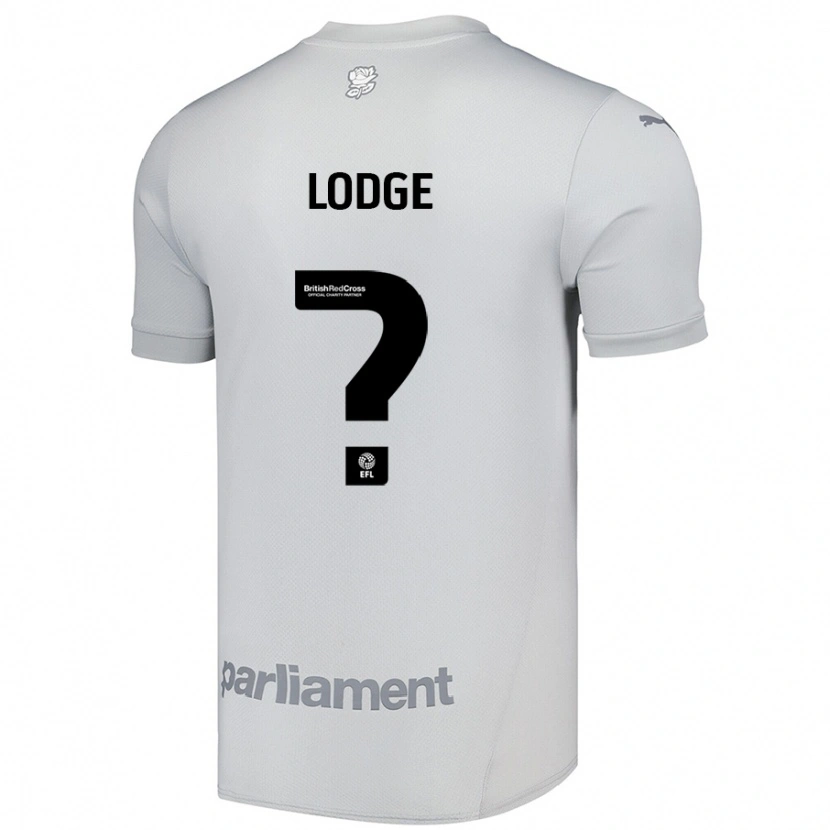 DanxenメンズPhoebe Lodge#0シルバーグレーアウェイシャツ2024/25ジャージーユニフォーム