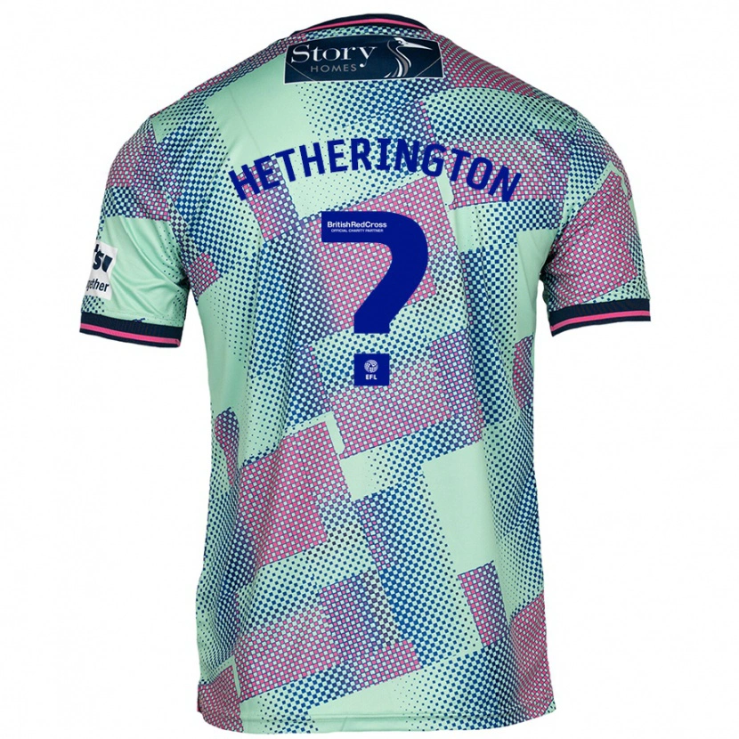 DanxenメンズSam Hetherington#0緑アウェイシャツ2024/25ジャージーユニフォーム