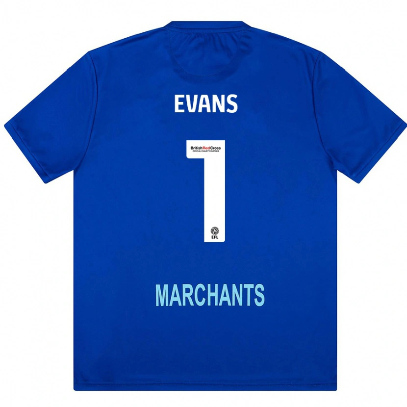 DanxenメンズOwen Evans#1緑アウェイシャツ2024/25ジャージーユニフォーム